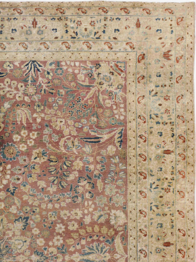 Antique Persian Lavar Kerman Carpet, No.11638 - Galerie Shabab