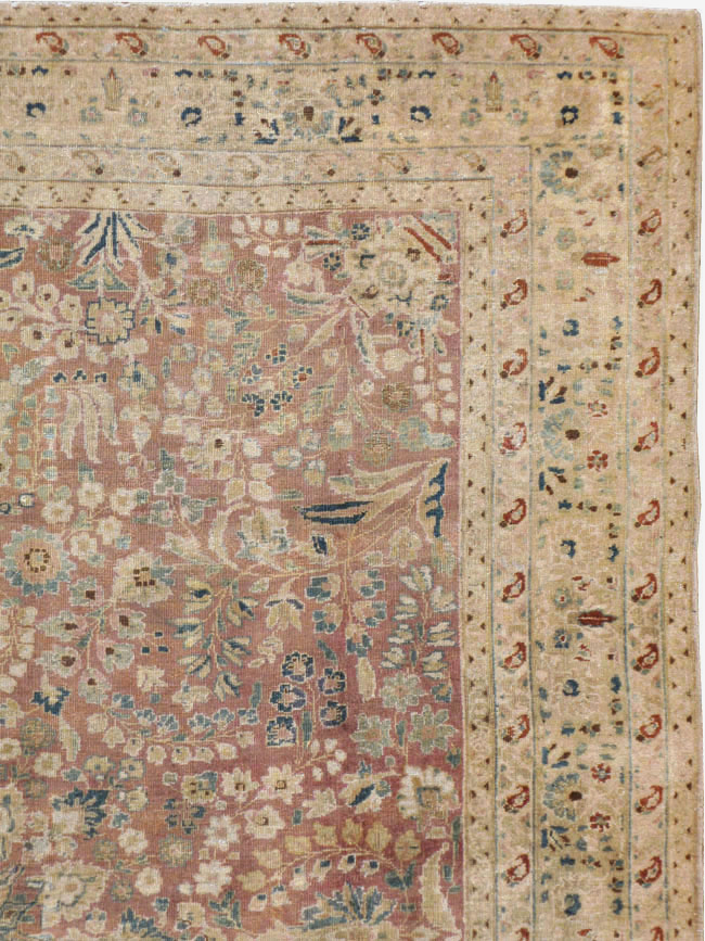 Antique Persian Lavar Kerman Carpet, No.11638 - Galerie Shabab