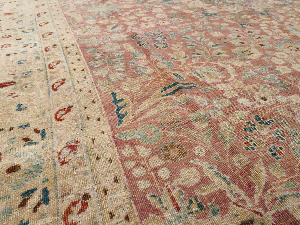 Antique Persian Lavar Kerman Carpet, No.11638 - Galerie Shabab