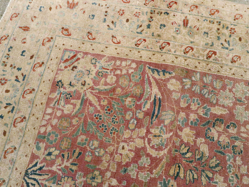 Antique Persian Lavar Kerman Carpet, No.11638 - Galerie Shabab