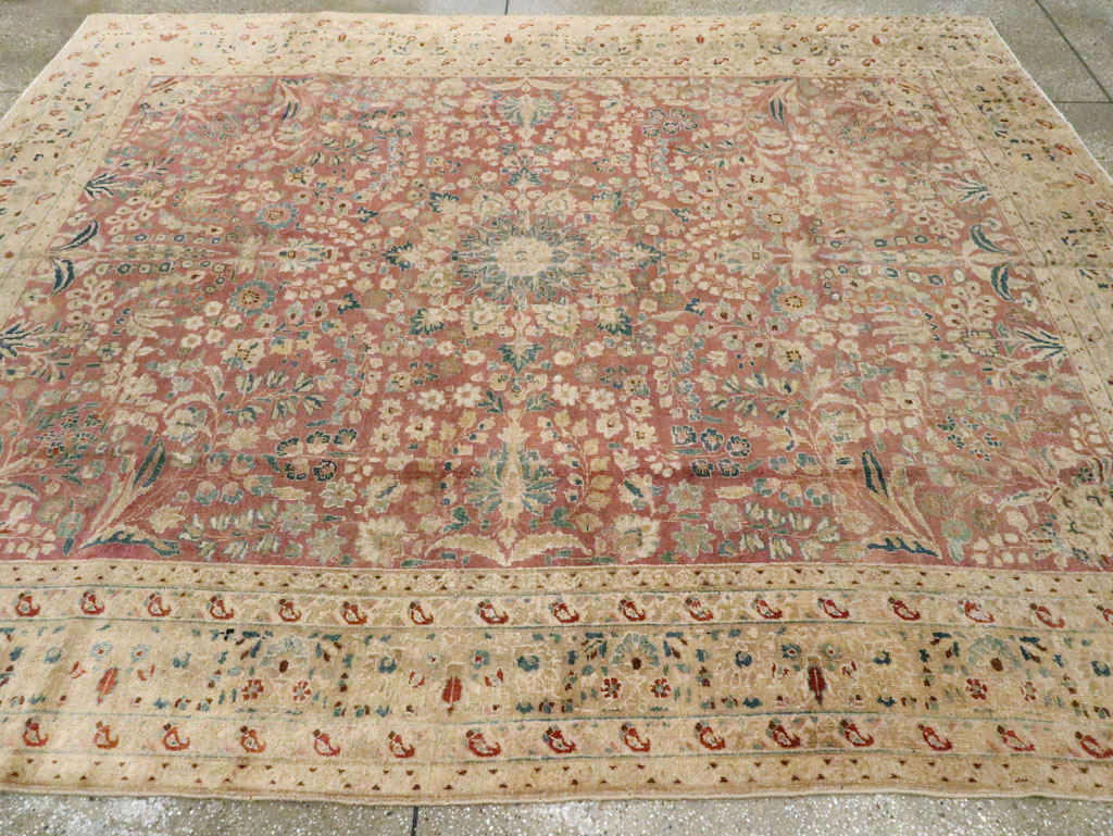 Antique Persian Lavar Kerman Carpet, No.11638 - Galerie Shabab