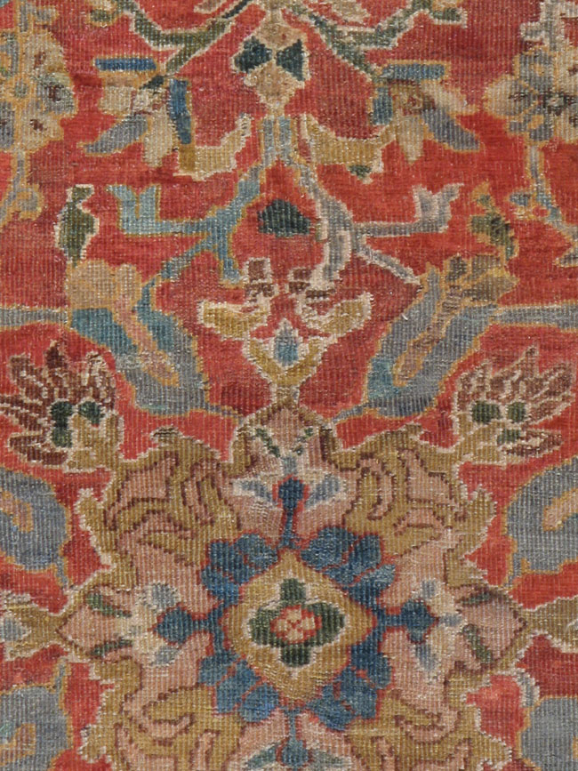 Antique Persian Mahal Carpet, No.11644 - Galerie Shabab
