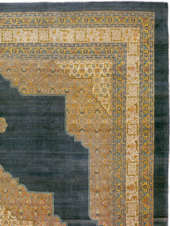 Antique Tabriz Hagi Jalili Carpet, No.11648 - Galerie Shabab