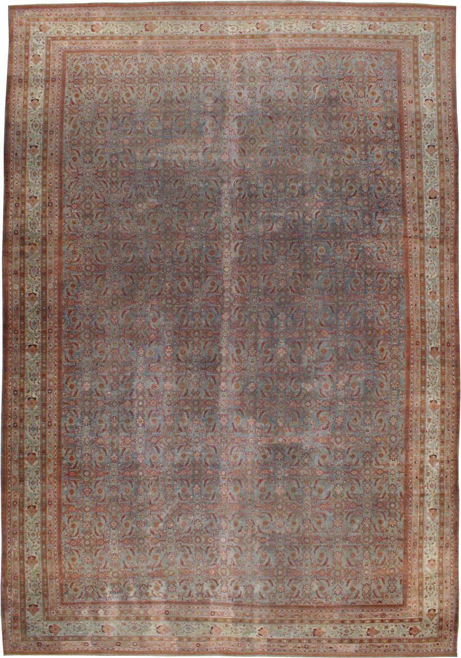 Antique Mahal Carpet, No.11671 - Galerie Shabab