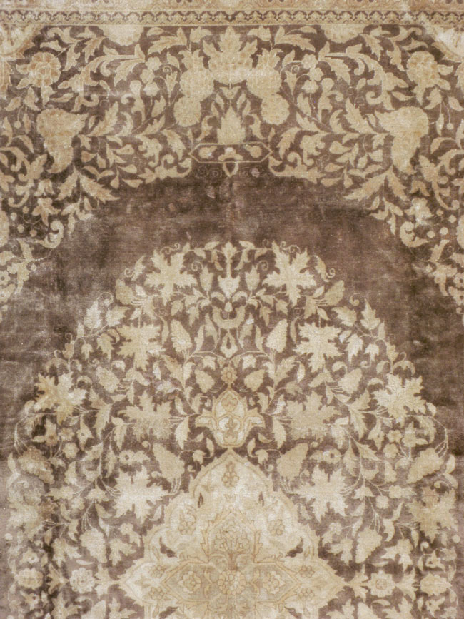 Vintage Persian Tabriz Carpet, No.11675 - Galerie Shabab