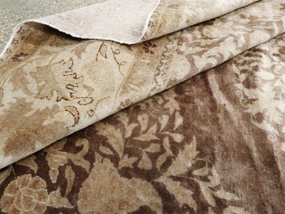 Vintage Persian Tabriz Carpet, No.11675 - Galerie Shabab