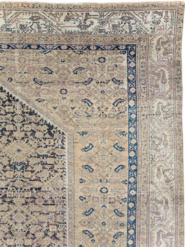 Antique Persian Malayer Gallery Carpet, No.11685 - Galerie Shabab