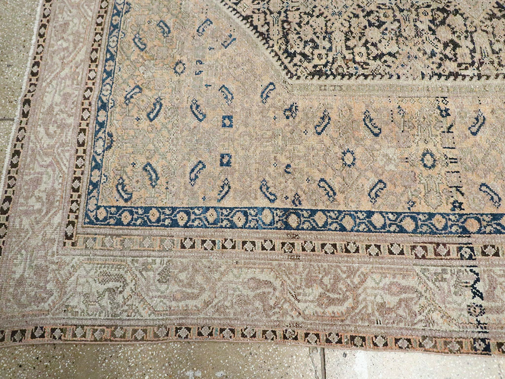 Antique Persian Malayer Gallery Carpet, No.11685 - Galerie Shabab