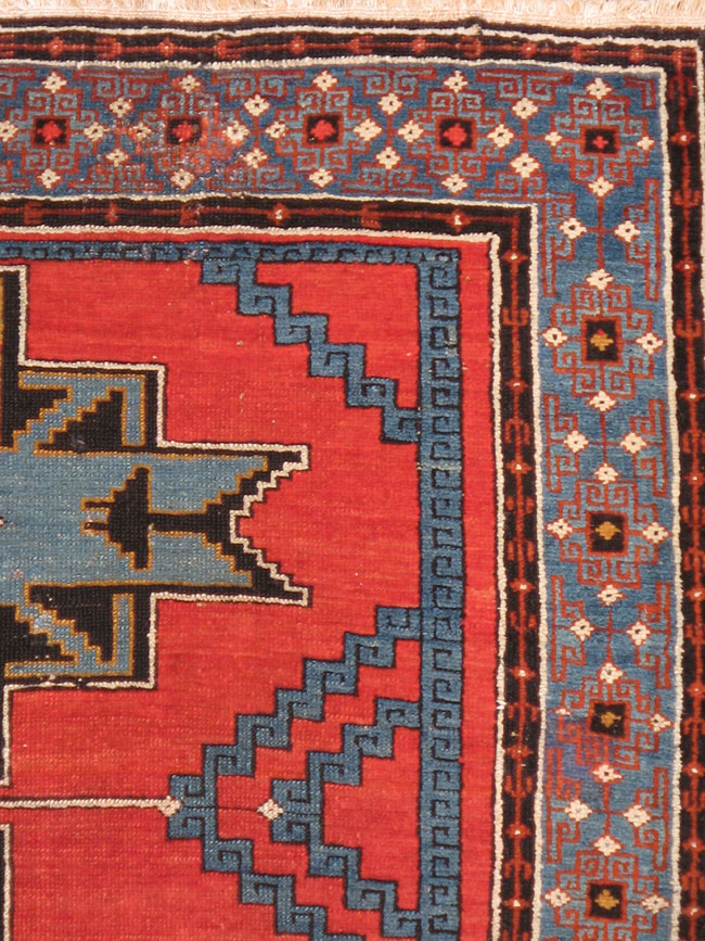 Antique Caucasian Shirvan Rug, No.11686 - Galerie Shabab