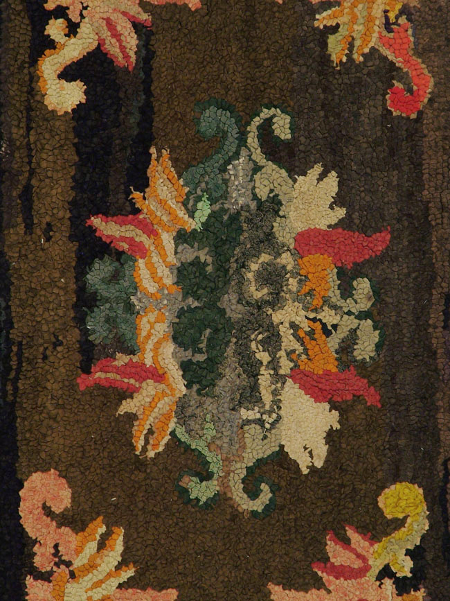 Vintage American Hook Rug, No.11726 - Galerie Shabab