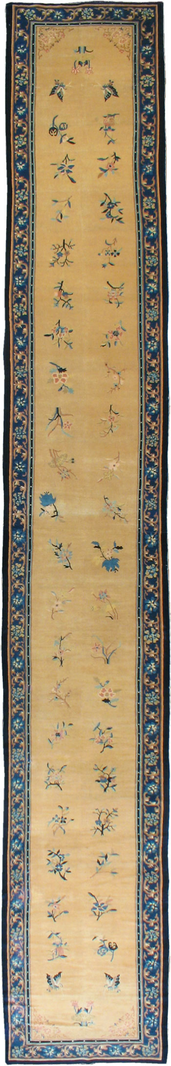 Antique Chinese Peking Runner, No.11737 - Galerie Shabab