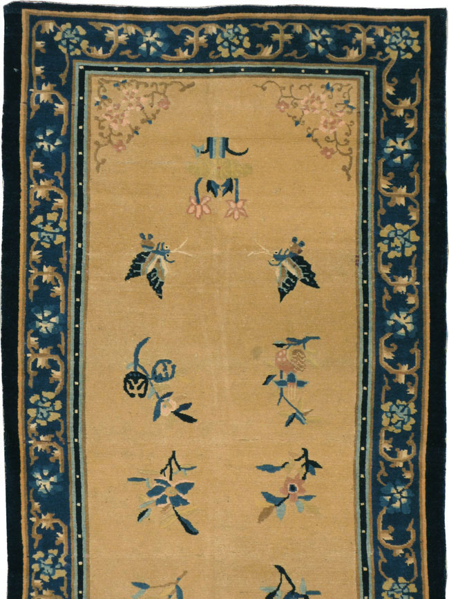 Antique Chinese Peking Runner, No.11737 - Galerie Shabab