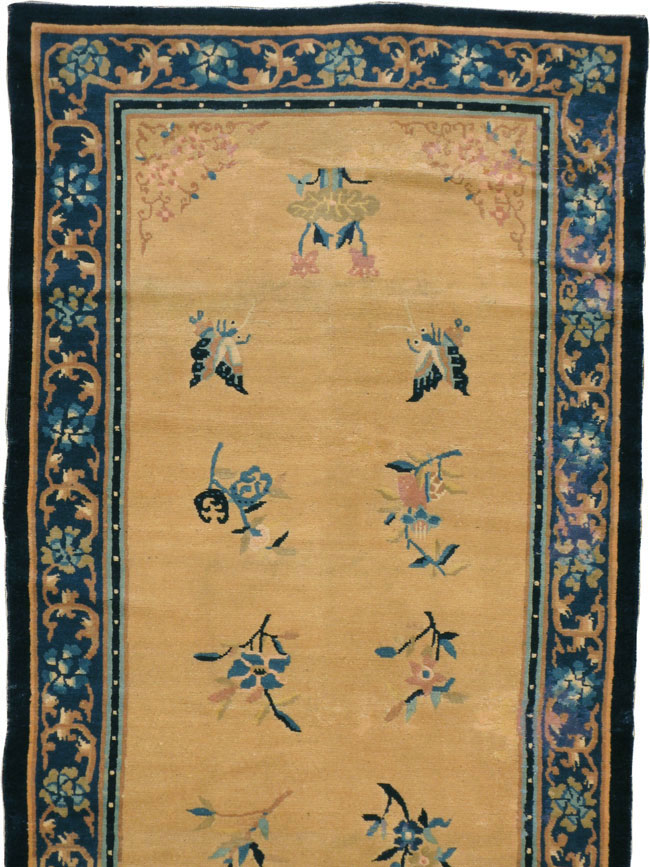 Antique Chinese Peking Runner, No.11737 - Galerie Shabab