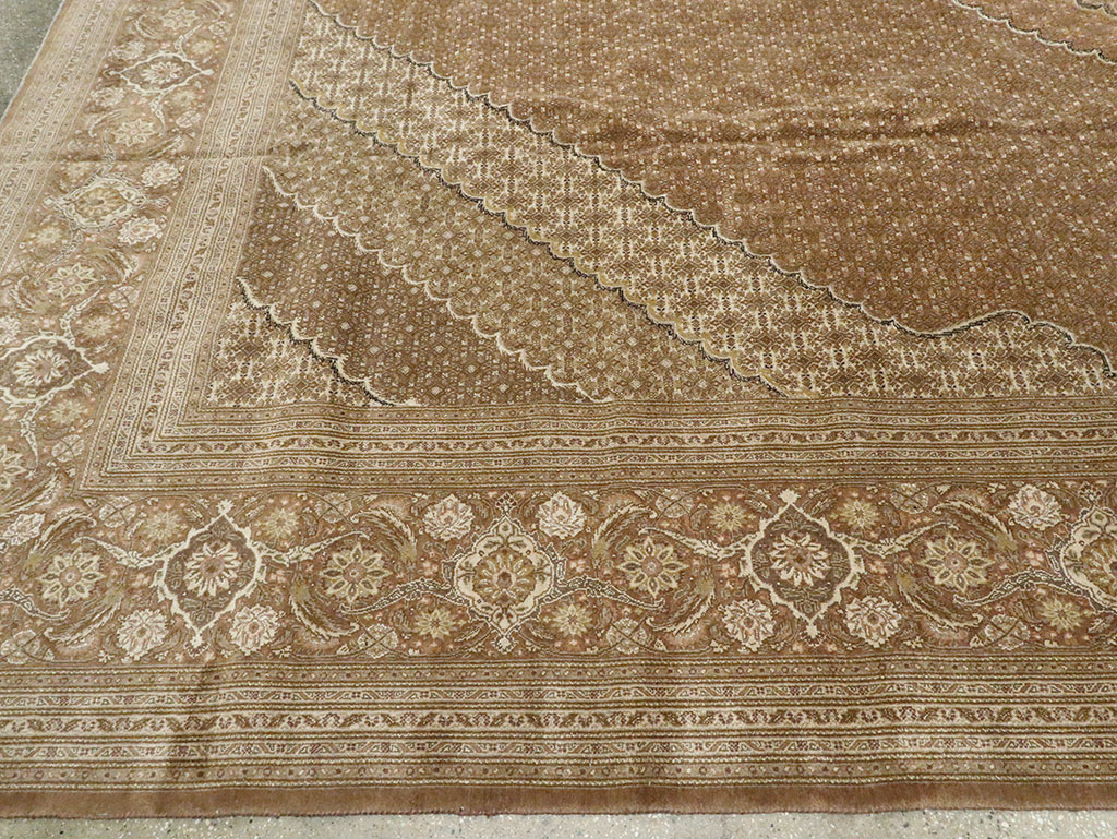 Vintage Persian Tabriz Carpet, No.11740 - Galerie Shabab