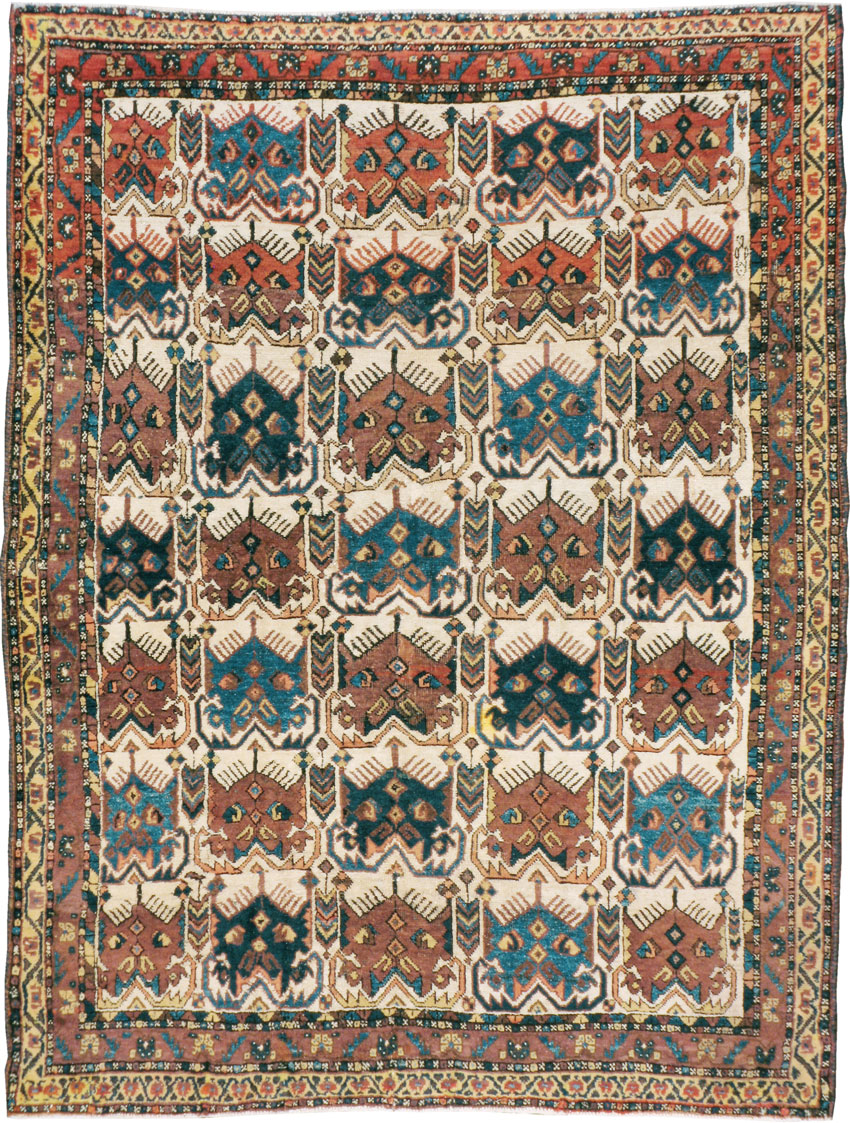 Antique Persian Afshar Rug, No.11750 - Galerie Shabab