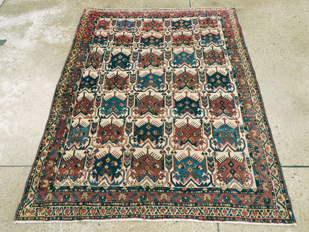 Antique Persian Afshar Rug, No.11750 - Galerie Shabab