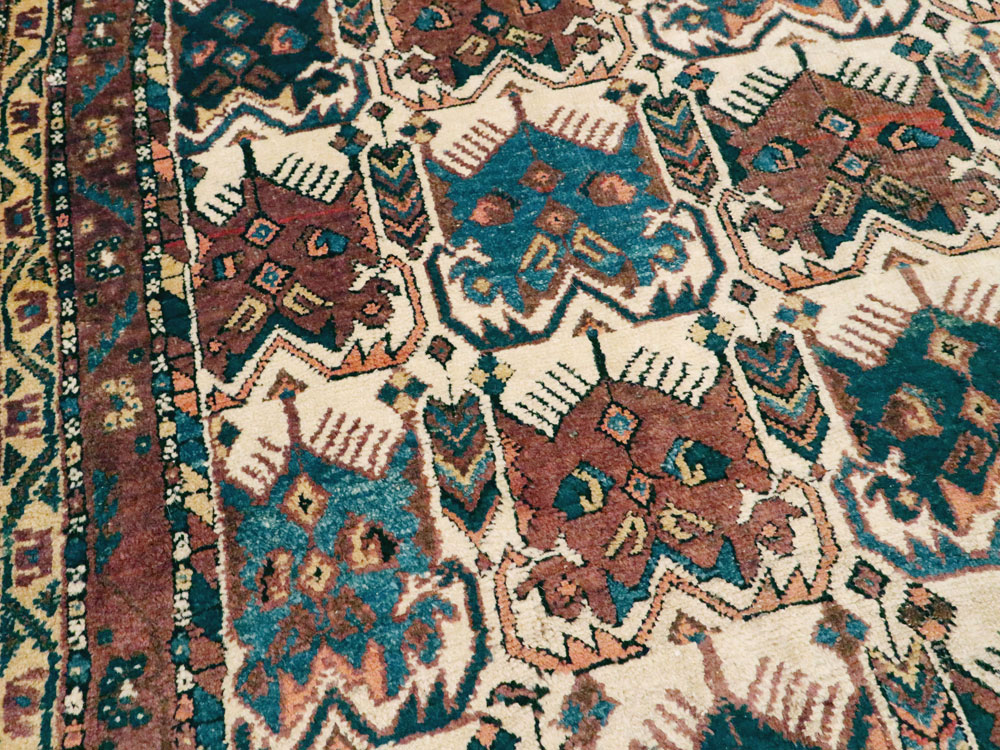 Antique Persian Afshar Rug, No.11750 - Galerie Shabab