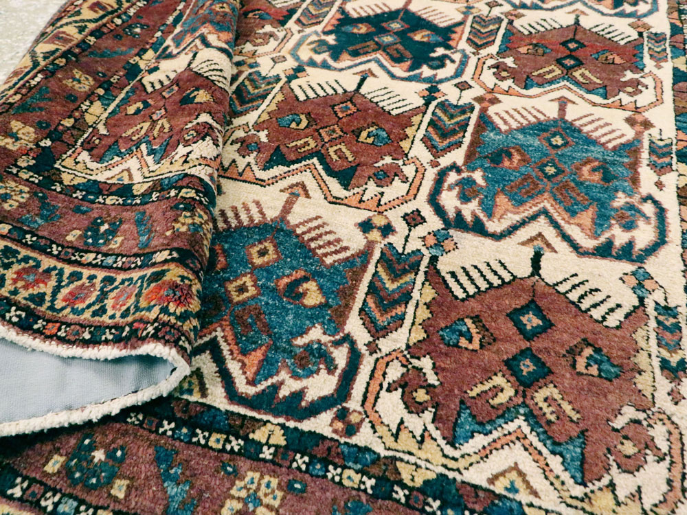 Antique Persian Afshar Rug, No.11750 - Galerie Shabab