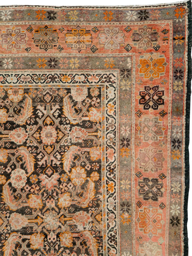 Antique Persian Mahal Gallery Rug, No.11753 - Galerie Shabab
