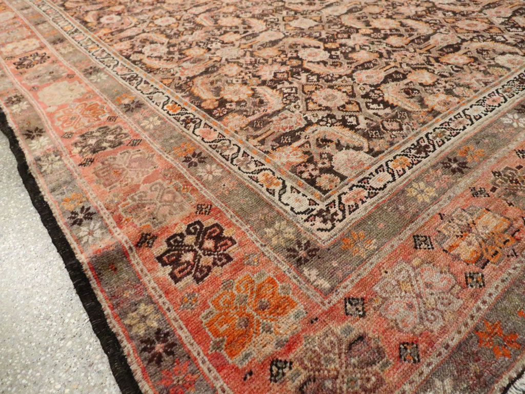 Antique Persian Mahal Gallery Rug, No.11753 - Galerie Shabab