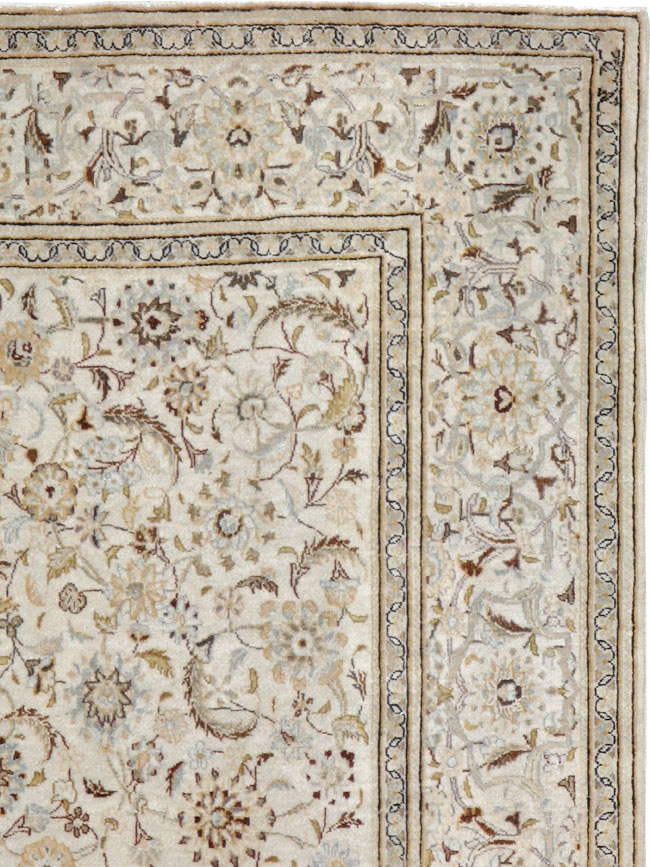 Vintage Persian Kashan Rug, No.11757 - Galerie Shabab