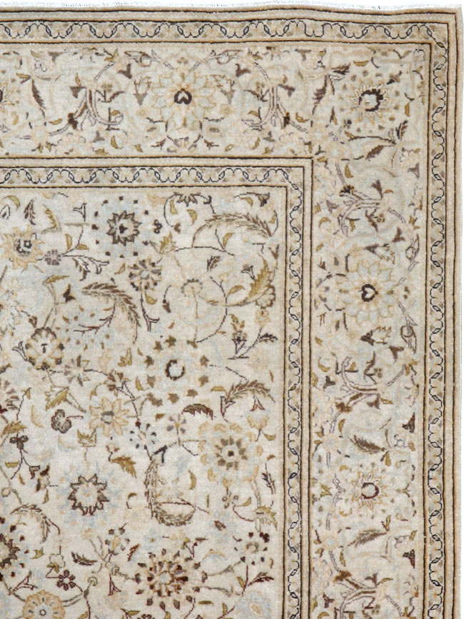 Vintage Persian Kashan Rug, No.11757 - Galerie Shabab