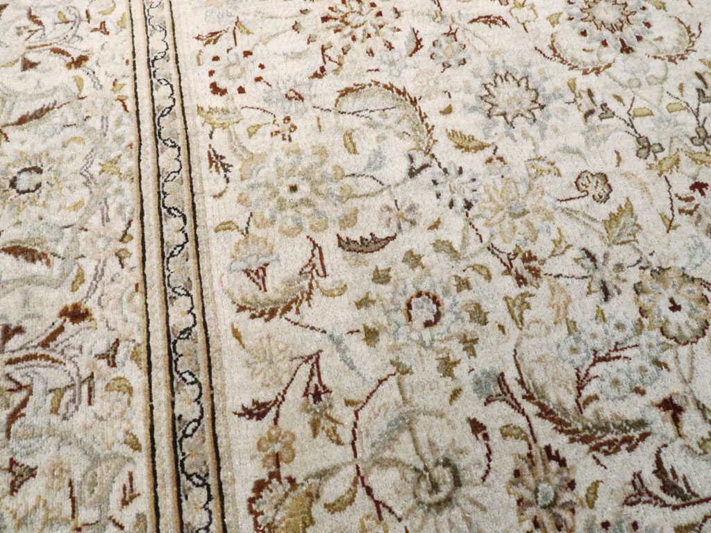 Vintage Persian Kashan Rug, No.11757 - Galerie Shabab