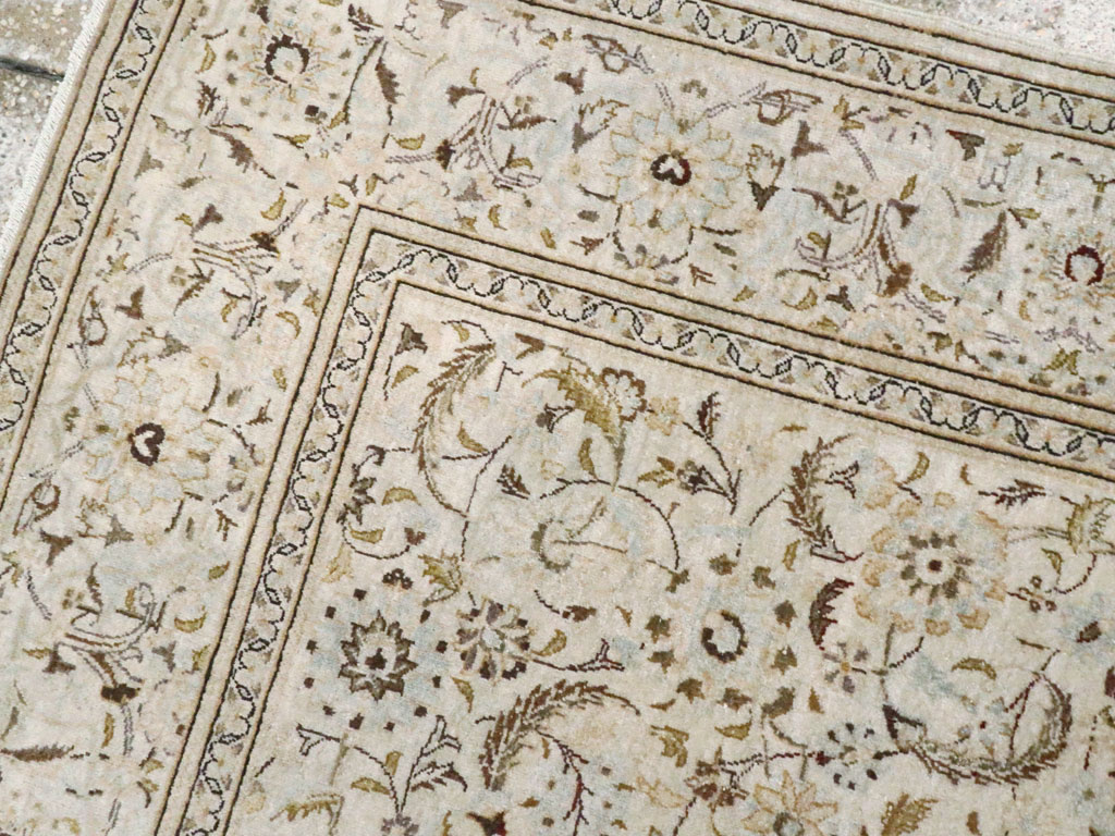 Vintage Persian Kashan Rug, No.11757 - Galerie Shabab