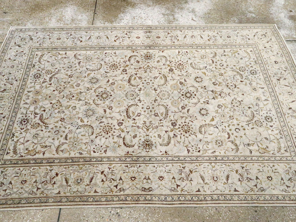 Vintage Persian Kashan Rug, No.11757 - Galerie Shabab