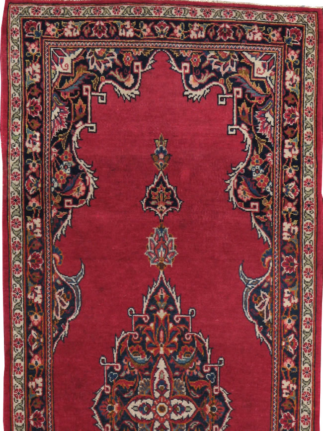 Vintage Persian Kashan Rug, No.11758 - Galerie Shabab