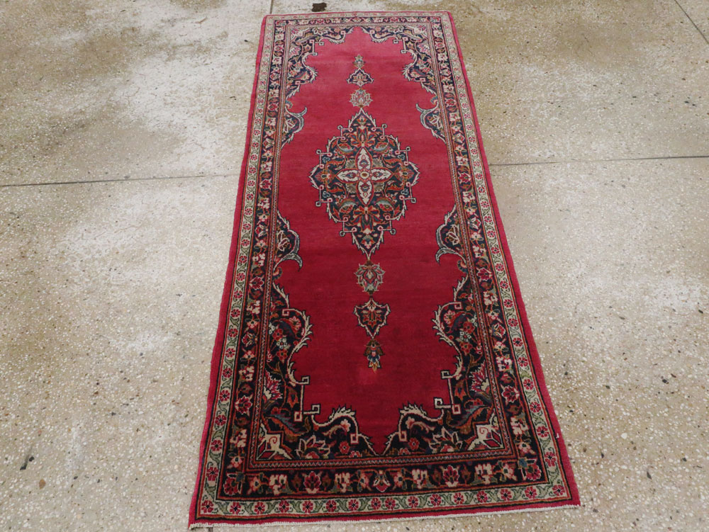 Vintage Persian Kashan Rug, No.11758 - Galerie Shabab