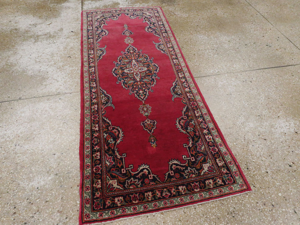 Vintage Persian Kashan Rug, No.11758 - Galerie Shabab