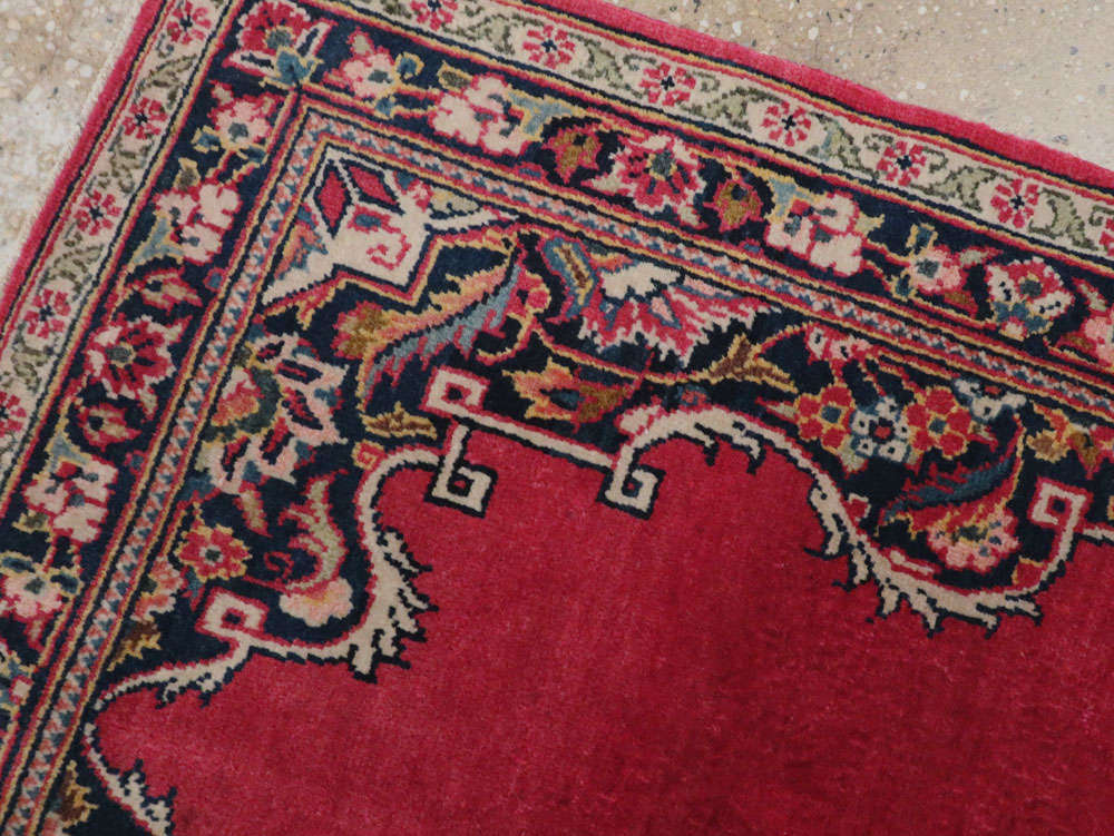 Vintage Persian Kashan Rug, No.11758 - Galerie Shabab