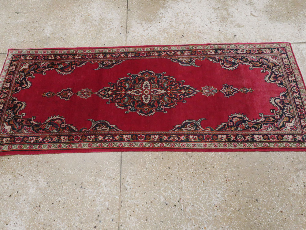 Vintage Persian Kashan Rug, No.11758 - Galerie Shabab