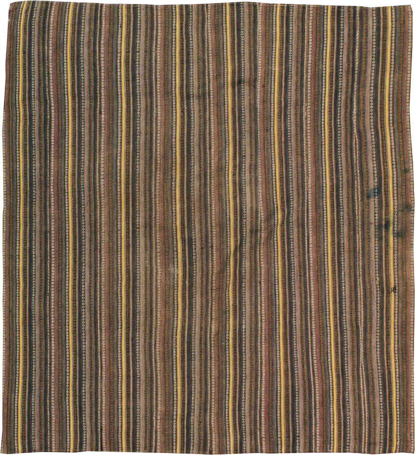 Vintage Turkish Flatweave Kilim Rug, No.11761 - Galerie Shabab