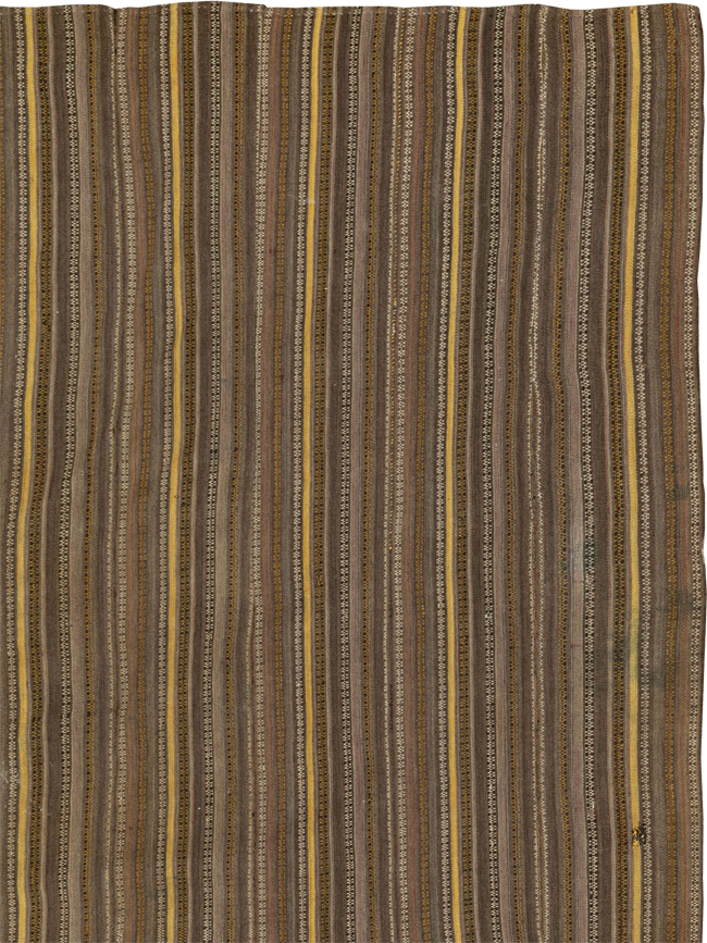 Vintage Turkish Flatweave Kilim Rug, No.11761 - Galerie Shabab