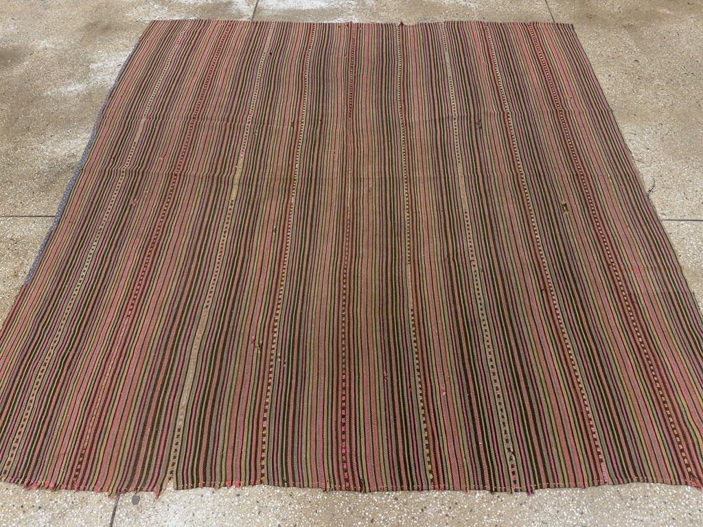 Vintage Persian Flatweave Kilim, No.11764 - Galerie Shabab