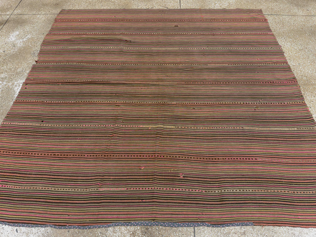 Vintage Persian Flatweave Kilim, No.11764 - Galerie Shabab
