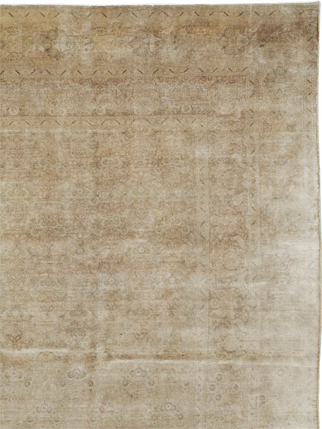 Antique Persian Tabriz Carpet, No.11786 - Galerie Shabab