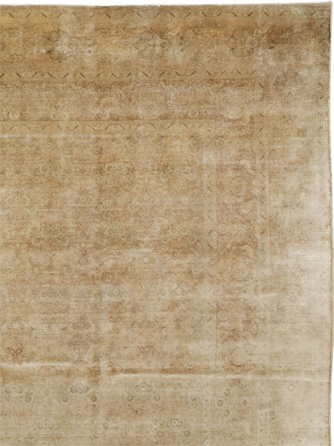 Antique Persian Tabriz Carpet, No.11786 - Galerie Shabab