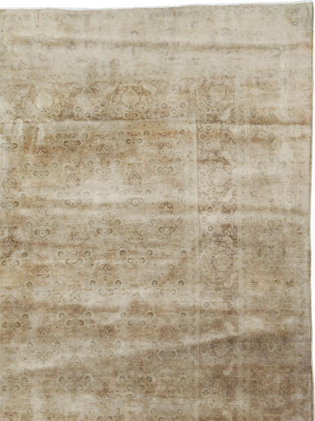 Antique Persian Tabriz Carpet, No.11786 - Galerie Shabab