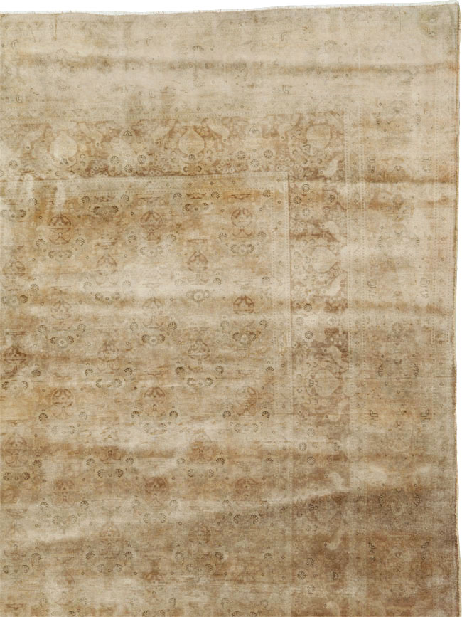 Antique Persian Tabriz Carpet, No.11786 - Galerie Shabab