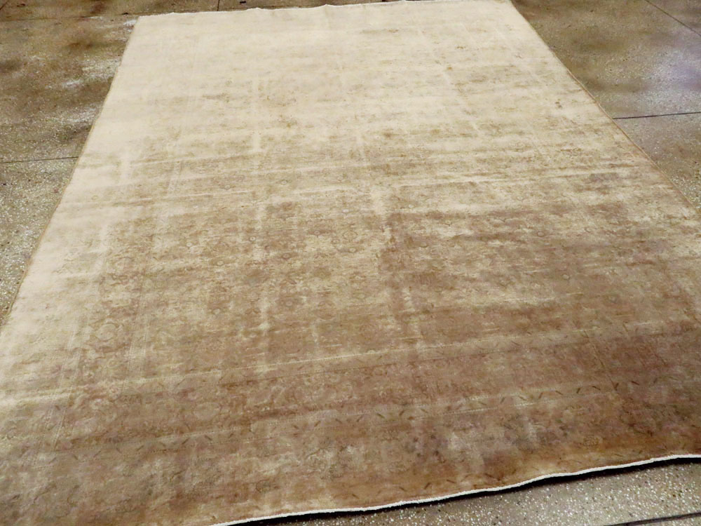 Antique Persian Tabriz Carpet, No.11786 - Galerie Shabab