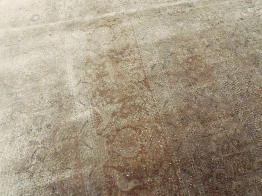 Antique Persian Tabriz Carpet, No.11786 - Galerie Shabab
