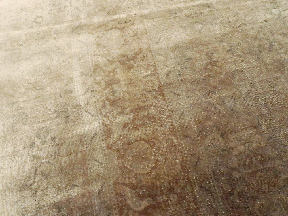 Antique Persian Tabriz Carpet, No.11786 - Galerie Shabab