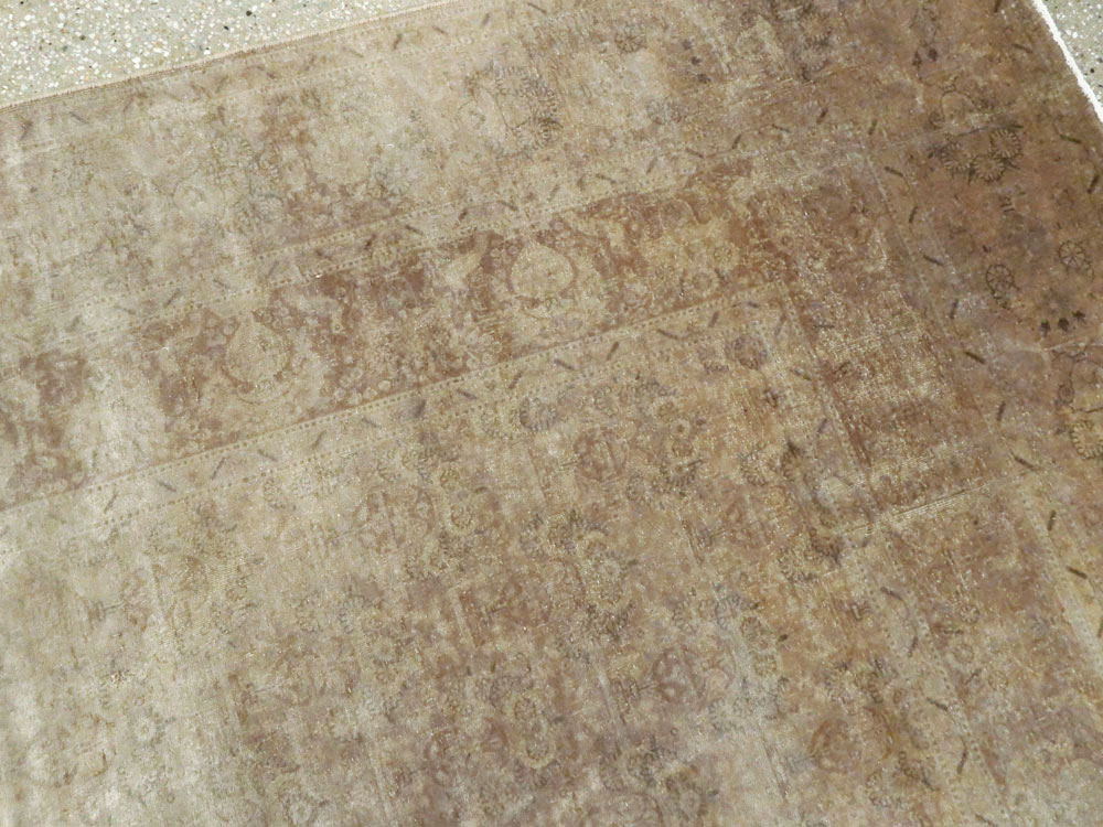 Antique Persian Tabriz Carpet, No.11786 - Galerie Shabab