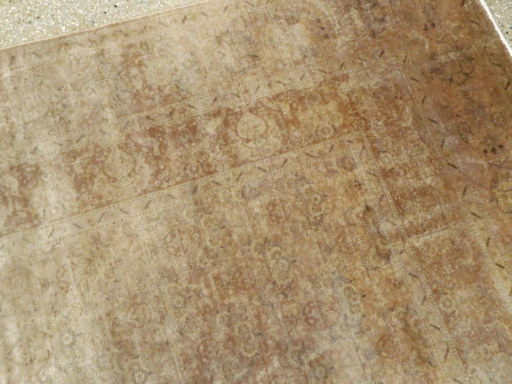 Antique Persian Tabriz Carpet, No.11786 - Galerie Shabab