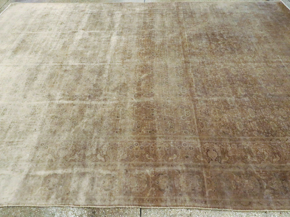Antique Persian Tabriz Carpet, No.11786 - Galerie Shabab