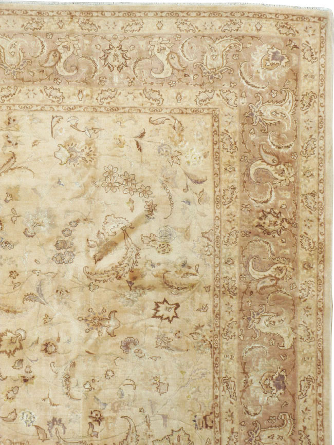 Vintage Persian Tabriz Carpet, No.11787 - Galerie Shabab