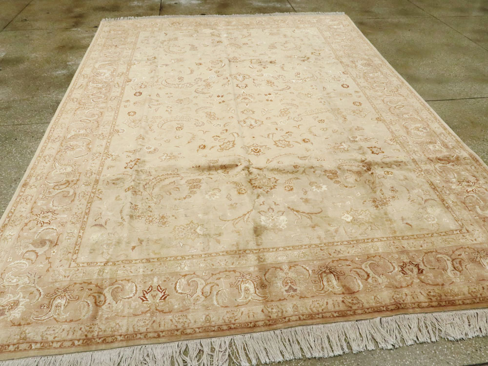 Vintage Persian Tabriz Carpet, No.11787 - Galerie Shabab